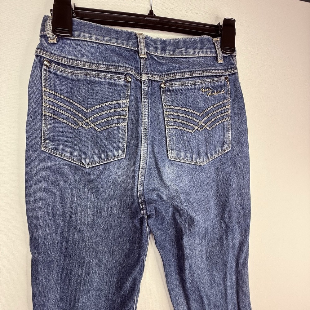 Vintage Gloria Vanderbilt Women's Size 7 Jeans High Rise 1980's Blue Denim